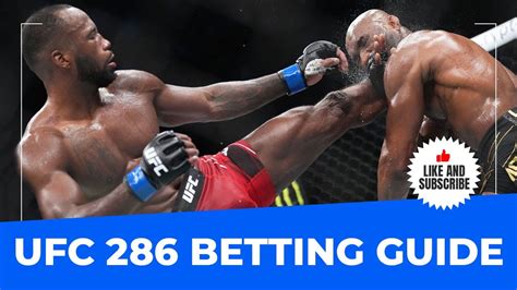 UFC 286 predictions .